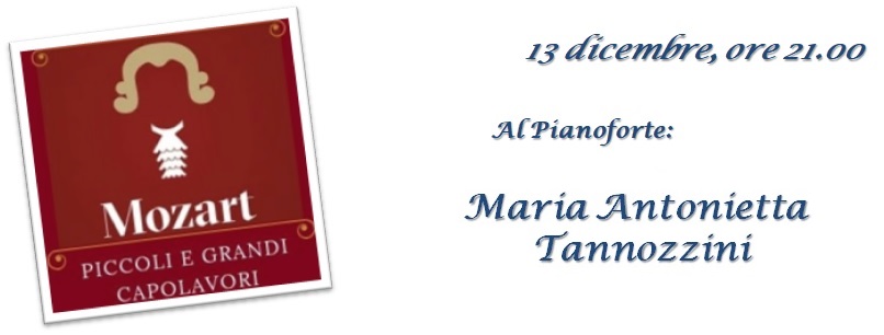 Mozart Piccoli e Grandi Capolavori - Maria Antonietta Tannozzini